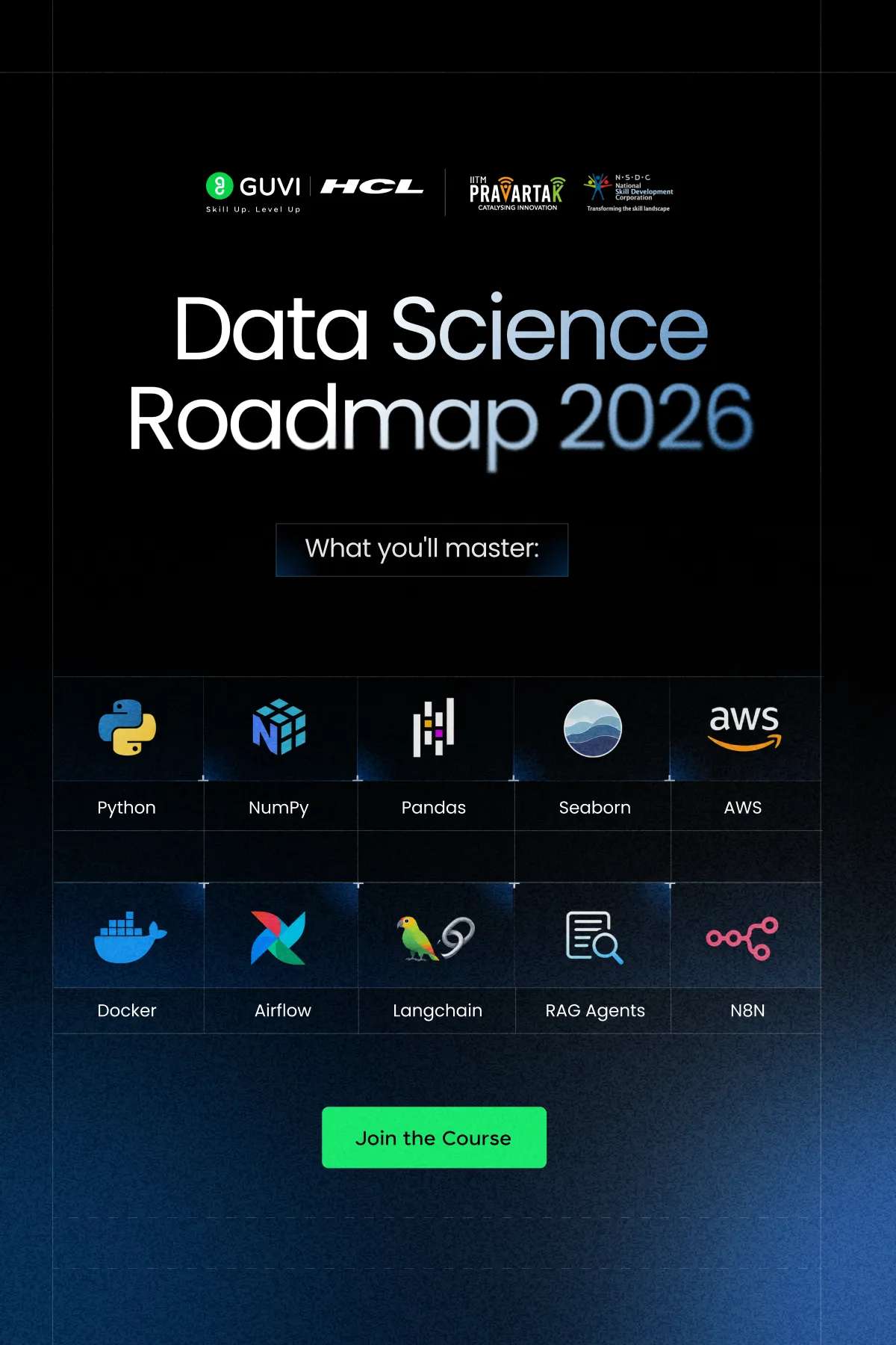 Data Science Roadmap 2026 Data Science Roadmap 2026 - Join the Course